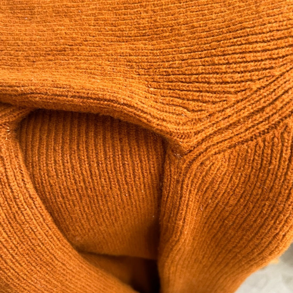 Scotch & Soda Burnt Orange Turtleneck Sweater Lg - Picture 10 of 10